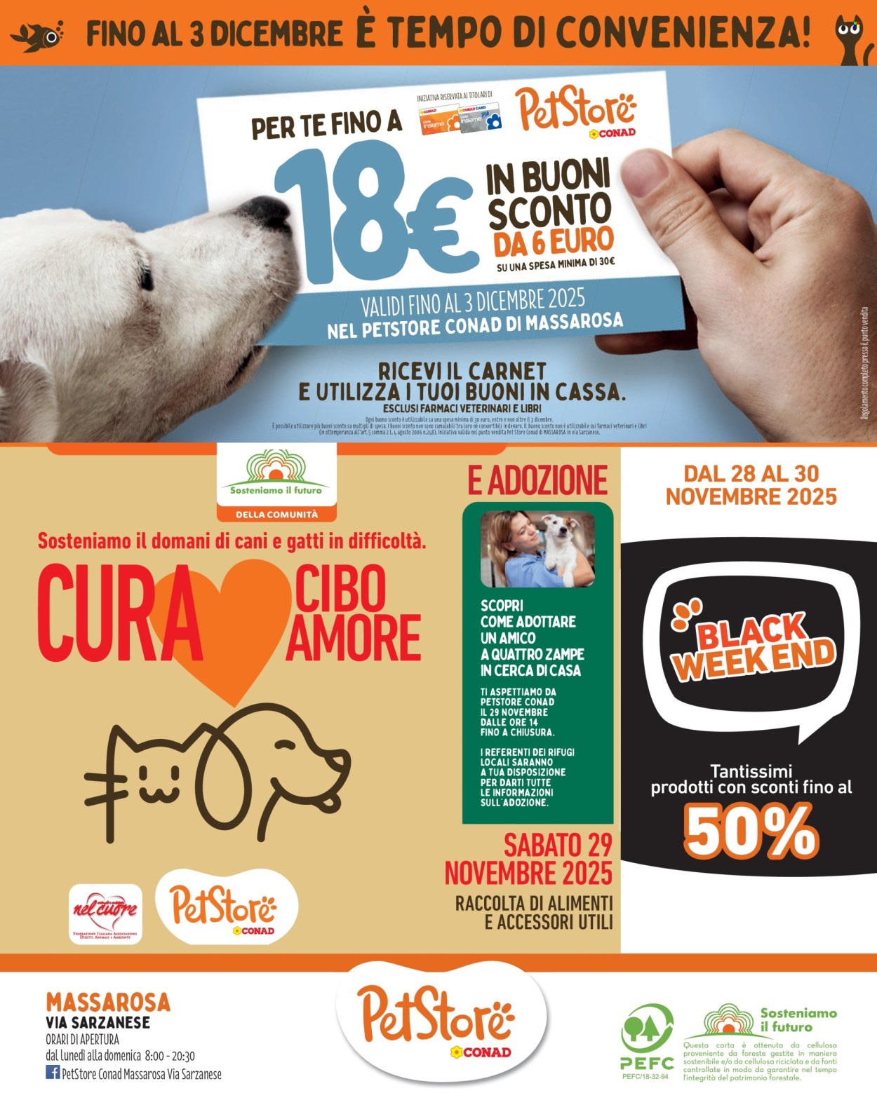 Volantino Pet Store Conad - 6/11/2025 - 3/12/2025. Pagina 7