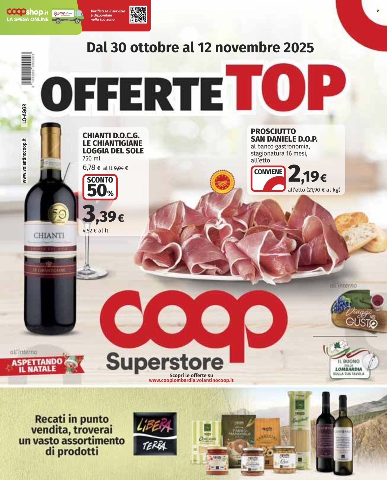 Volantino Coop - 30/10/2025 - 12/11/2025. Pagina 1