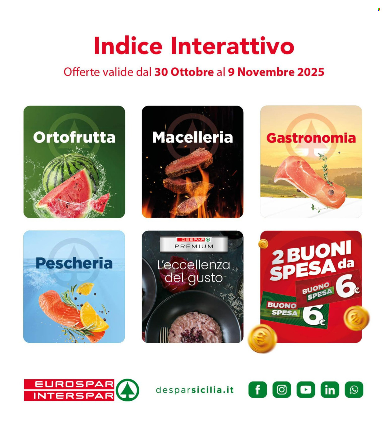 Volantino Eurospar - 30/10/2025 - 9/11/2025. Pagina 2