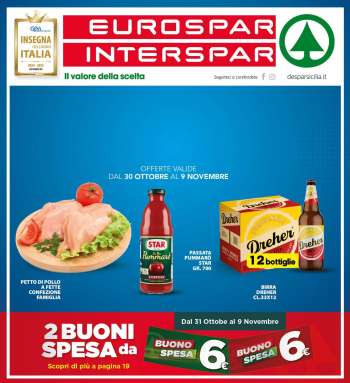 Volantino Interspar - 30/10/2025 - 9/11/2025.