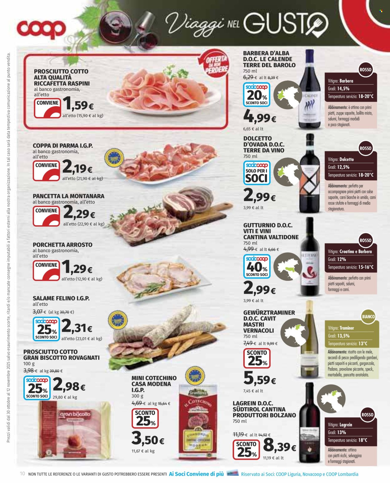 Volantino Coop - 30/10/2025 - 12/11/2025. Pagina 10