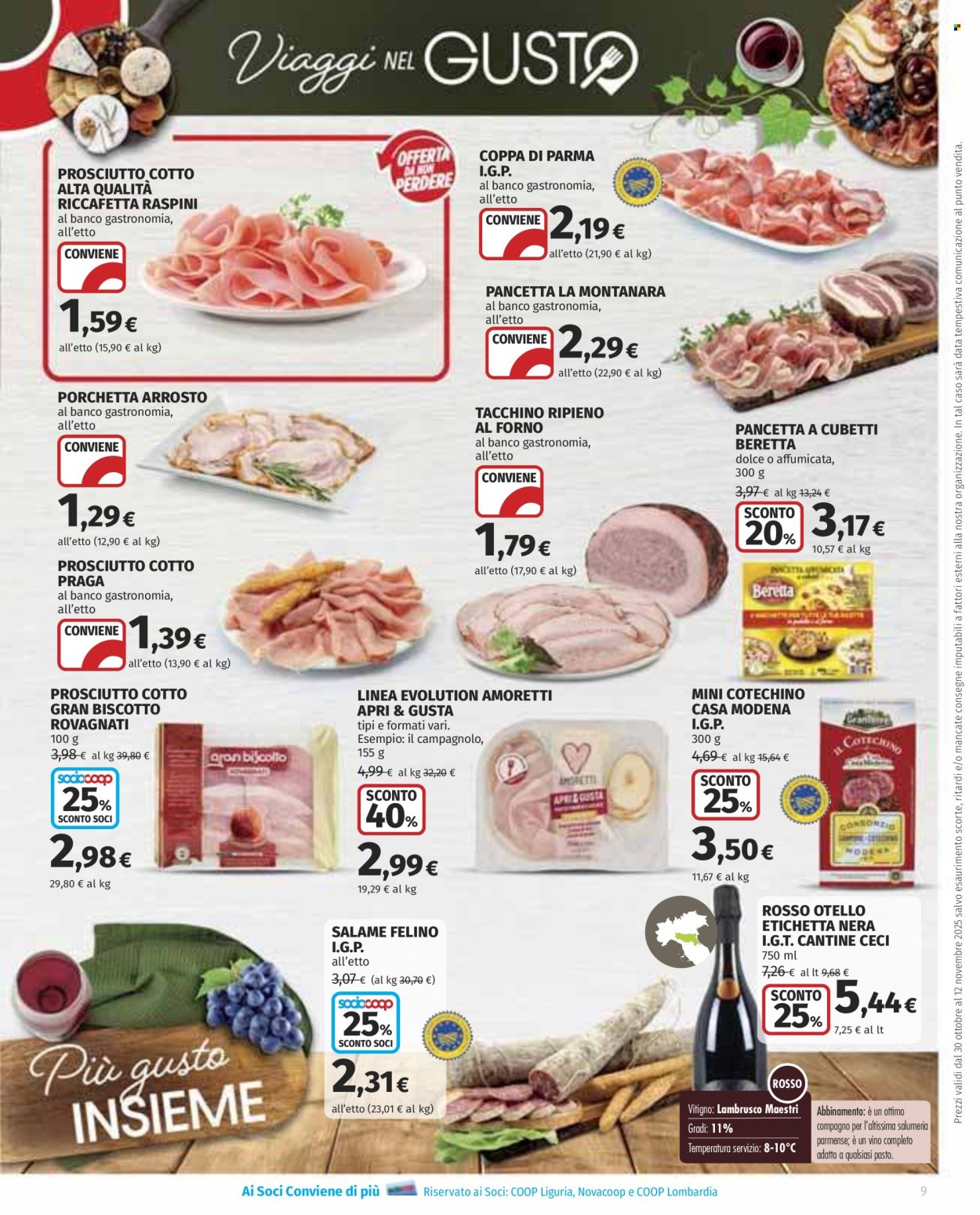 Volantino Coop - 30/10/2025 - 12/11/2025. Pagina 9