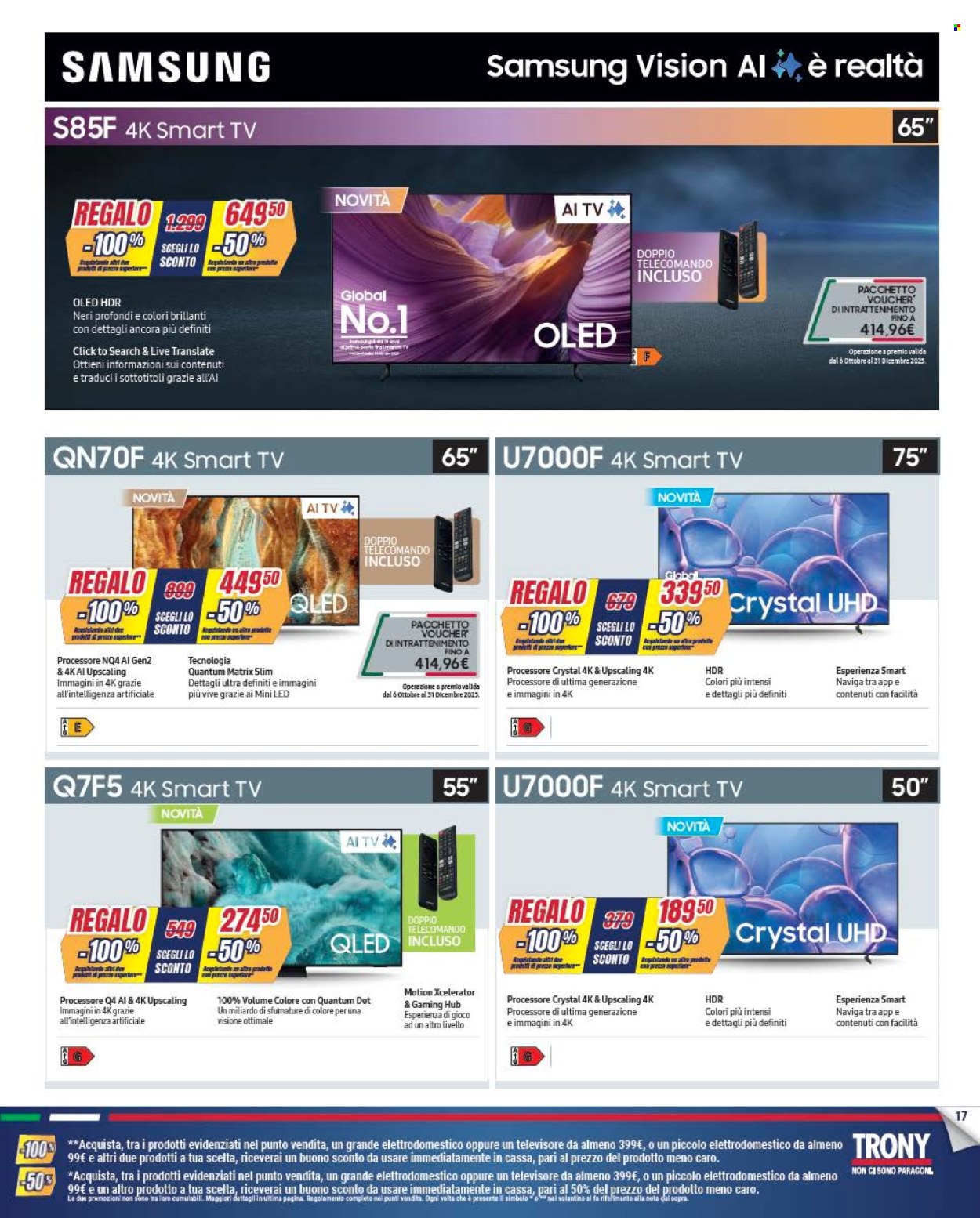 Volantino Trony - 30/10/2025 - 24/11/2025. Pagina 17