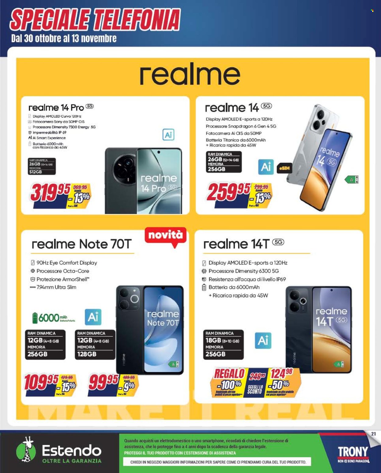 Volantino Trony - 30/10/2025 - 24/11/2025. Pagina 21