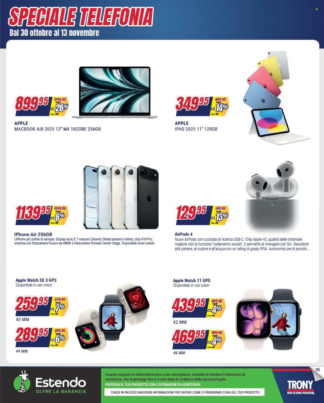 Volantino Trony - 30/10/2025 - 24/11/2025. Pagina 25