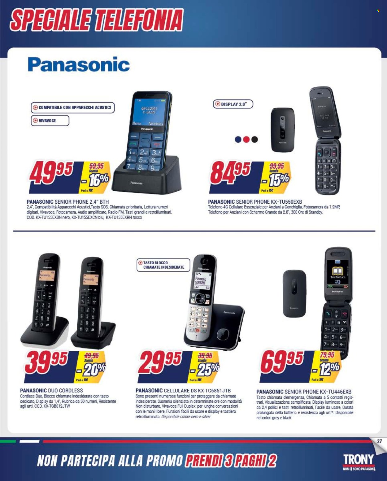 Volantino Trony - 30/10/2025 - 24/11/2025. Pagina 27