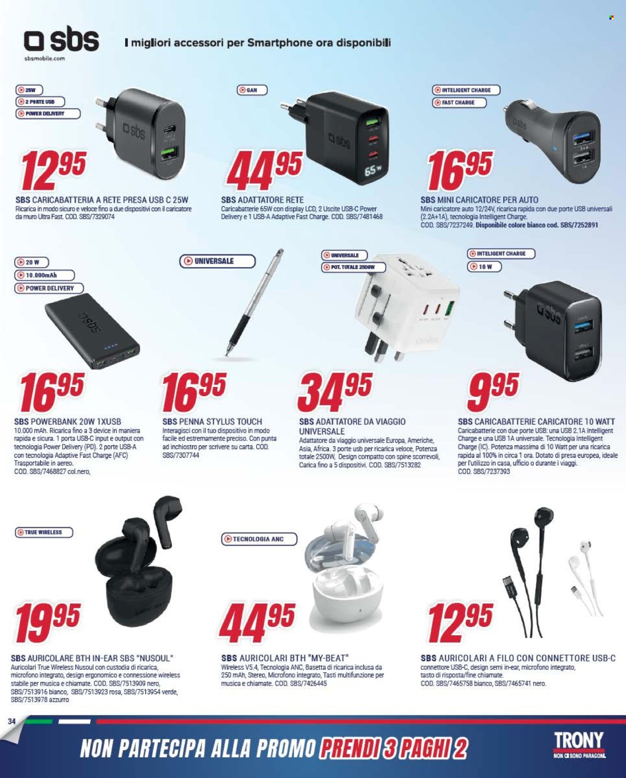 Volantino Trony - 30/10/2025 - 24/11/2025. Pagina 34