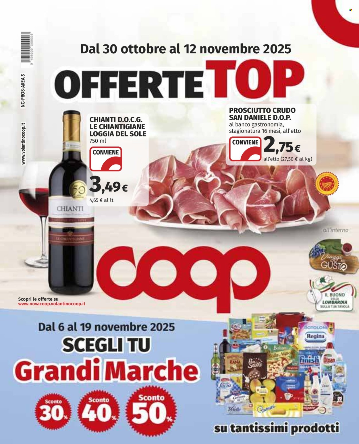 Volantino Coop - 30/10/2025 - 12/11/2025. Pagina 1