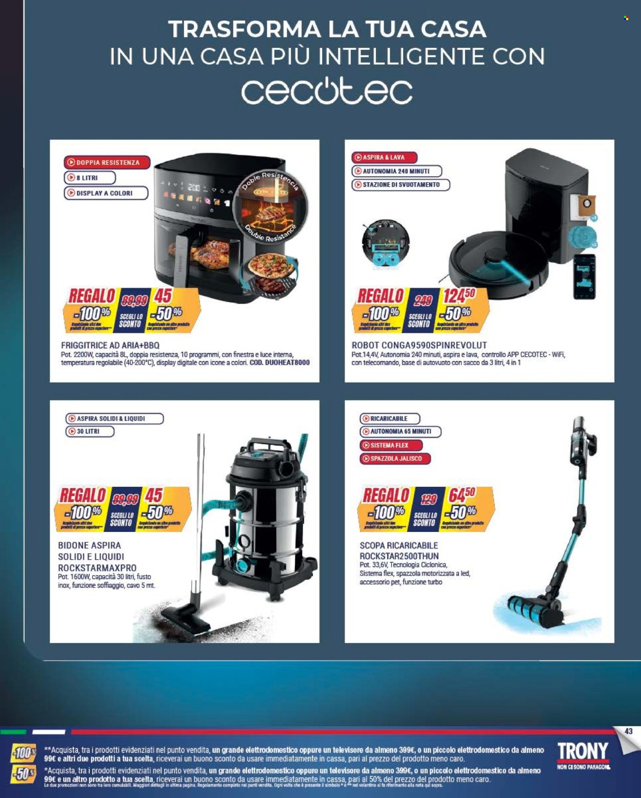 Volantino Trony - 30/10/2025 - 24/11/2025. Pagina 43