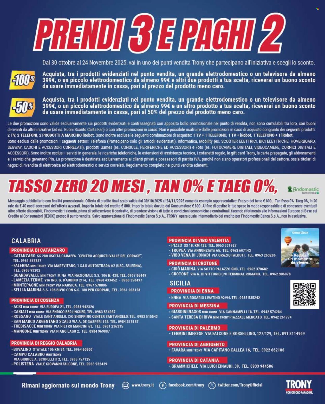 Volantino Trony - 30/10/2025 - 24/11/2025. Pagina 44