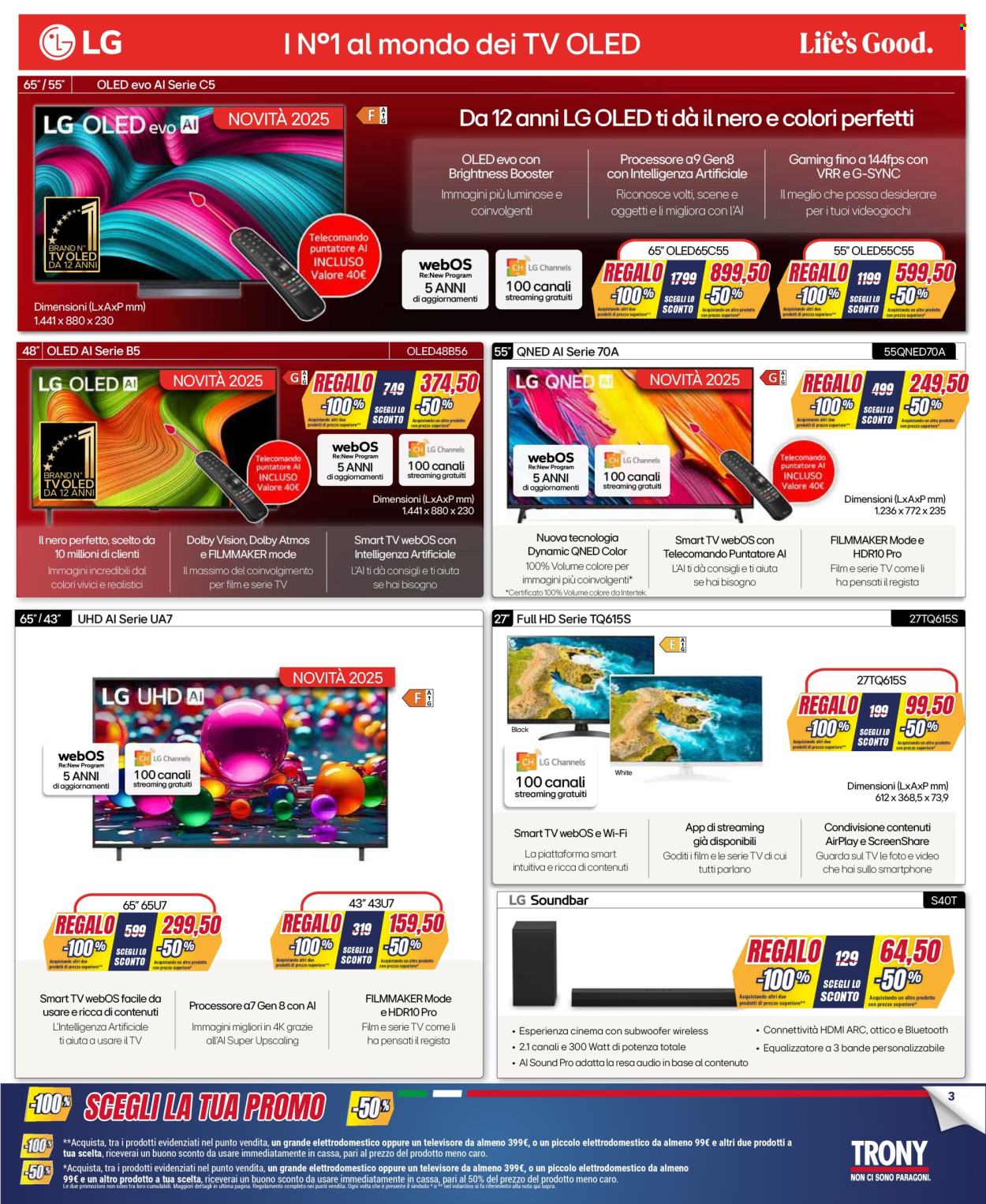 Volantino Trony - 30/10/2025 - 24/11/2025. Pagina 3