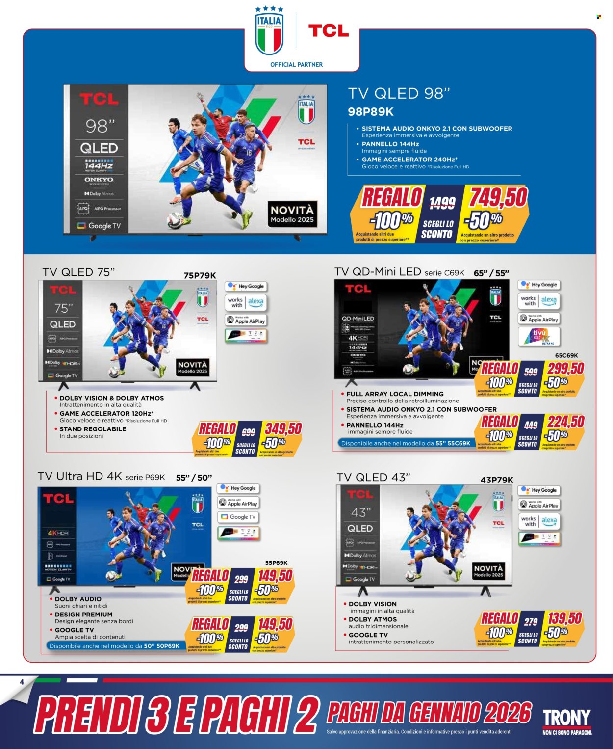 Volantino Trony - 30/10/2025 - 24/11/2025. Pagina 4