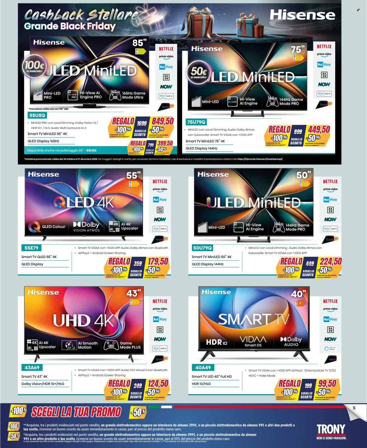 Volantino Trony - 30/10/2025 - 24/11/2025. Pagina 5