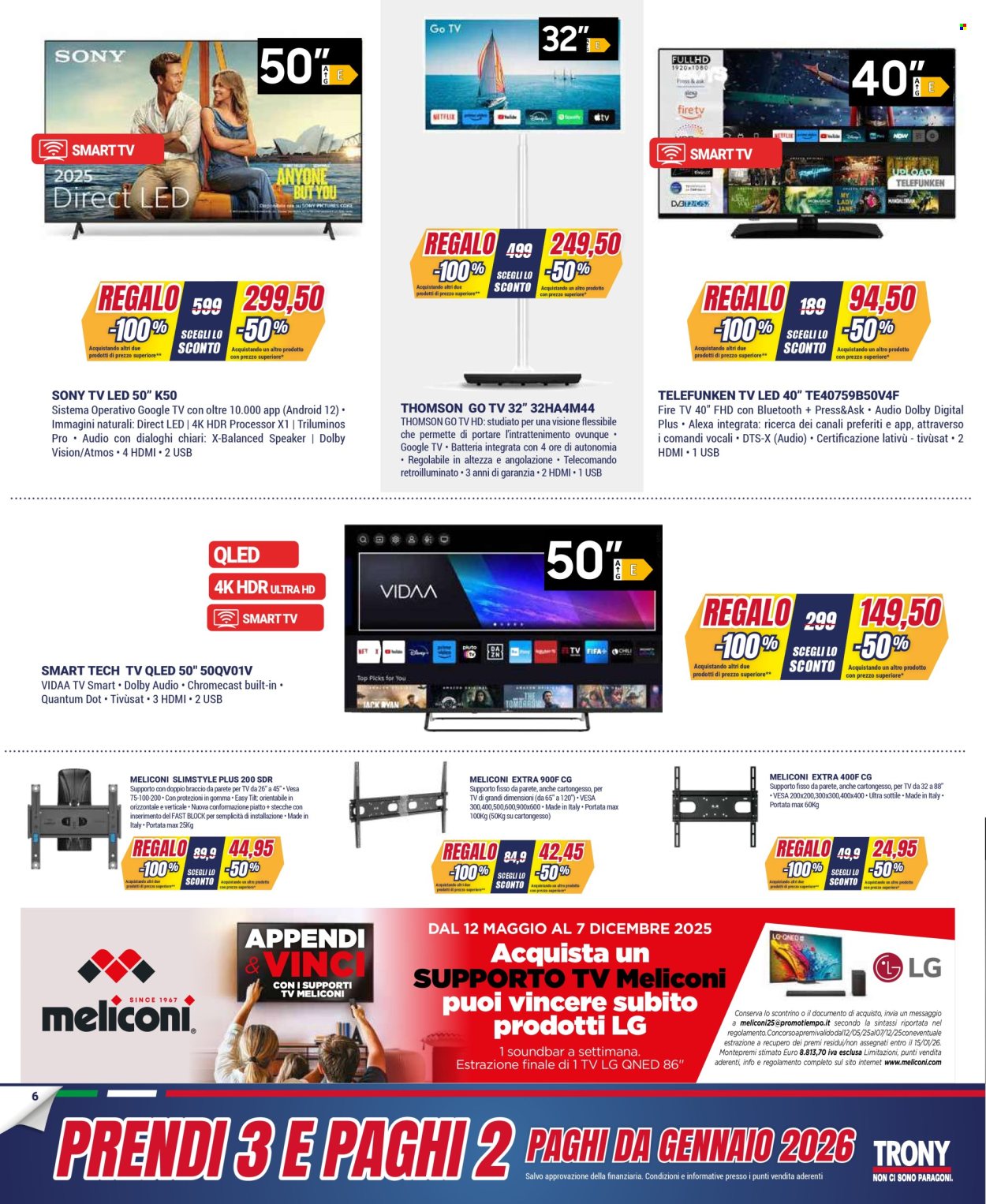 Volantino Trony - 30/10/2025 - 24/11/2025. Pagina 6
