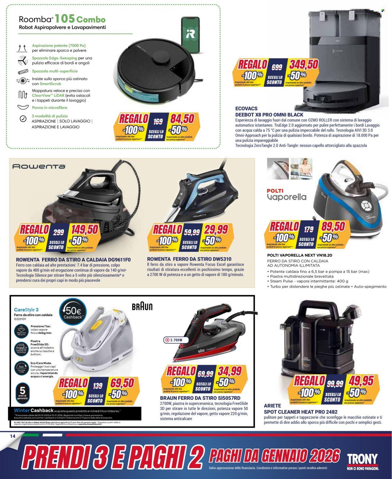 Volantino Trony - 30/10/2025 - 24/11/2025. Pagina 14