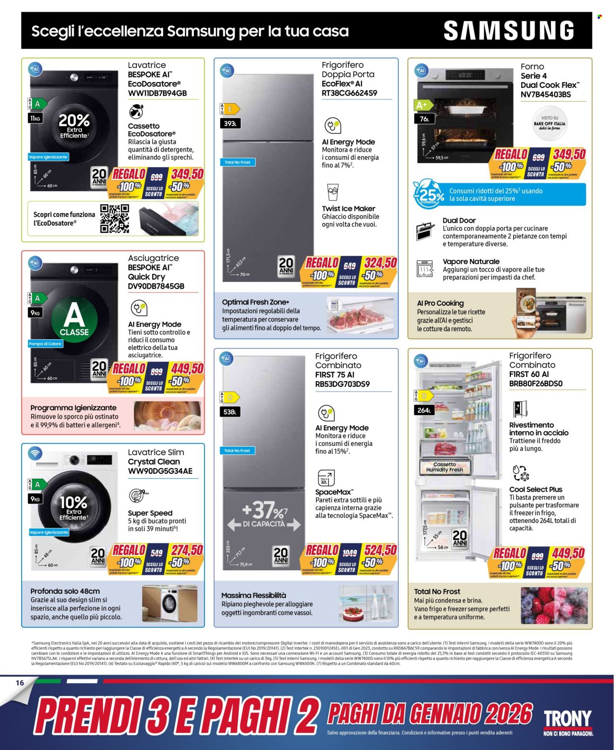 Volantino Trony - 30/10/2025 - 24/11/2025. Pagina 16