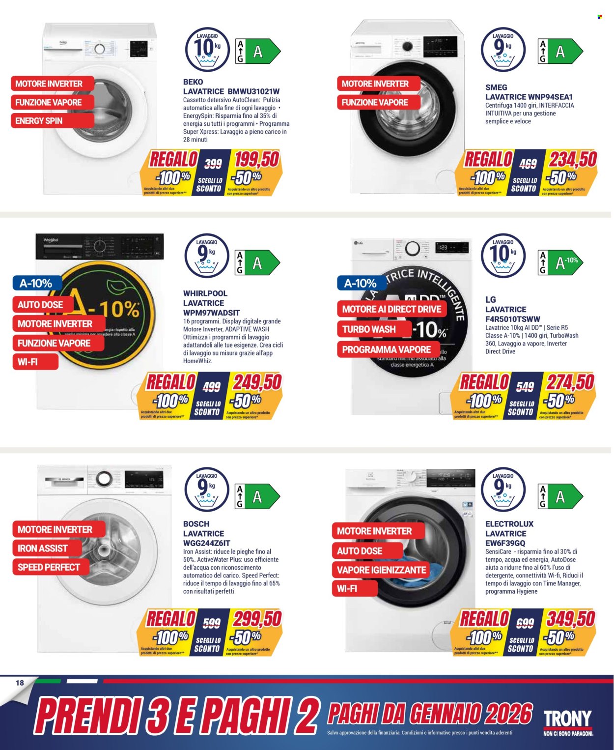 Volantino Trony - 30/10/2025 - 24/11/2025. Pagina 18