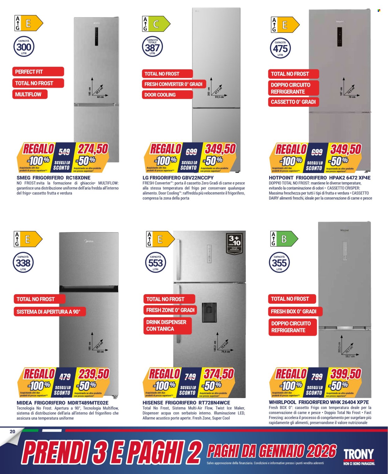 Volantino Trony - 30/10/2025 - 24/11/2025. Pagina 20
