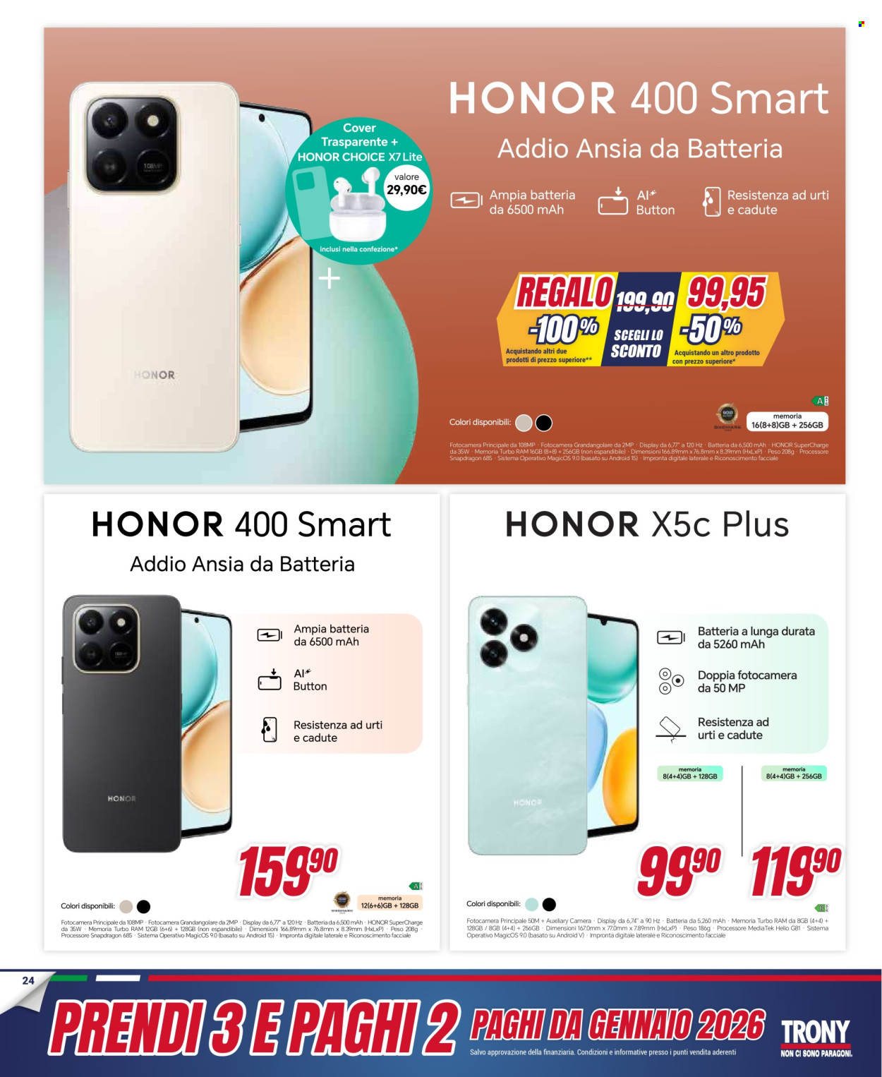 Volantino Trony - 30/10/2025 - 24/11/2025. Pagina 24
