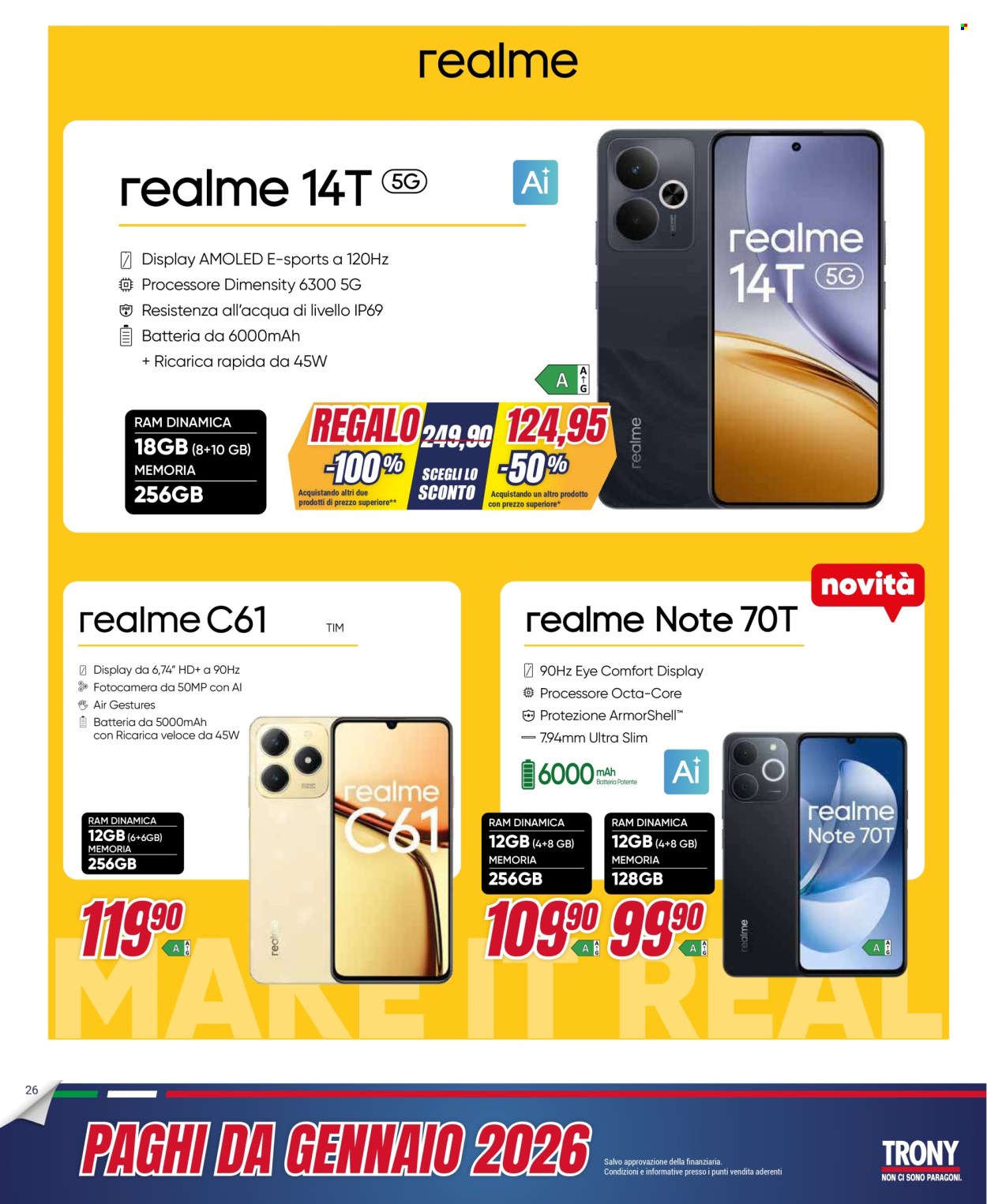 Volantino Trony - 30/10/2025 - 24/11/2025. Pagina 26
