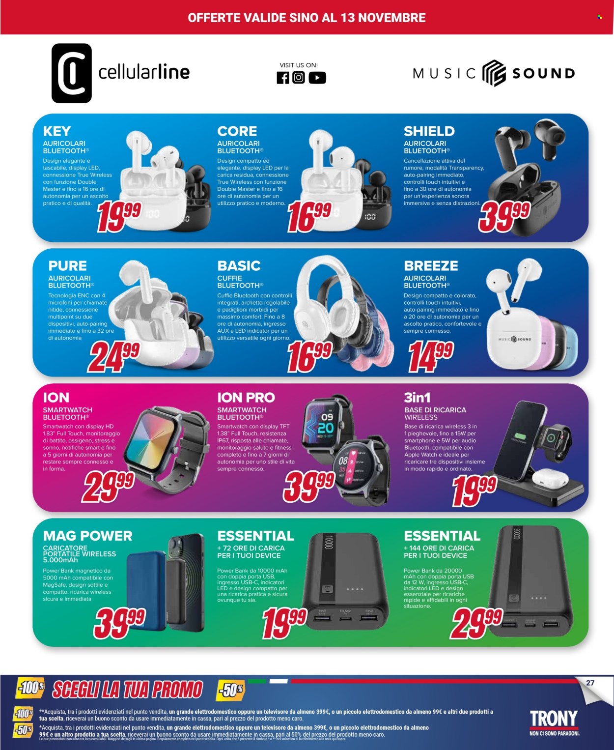 Volantino Trony - 30/10/2025 - 24/11/2025. Pagina 27