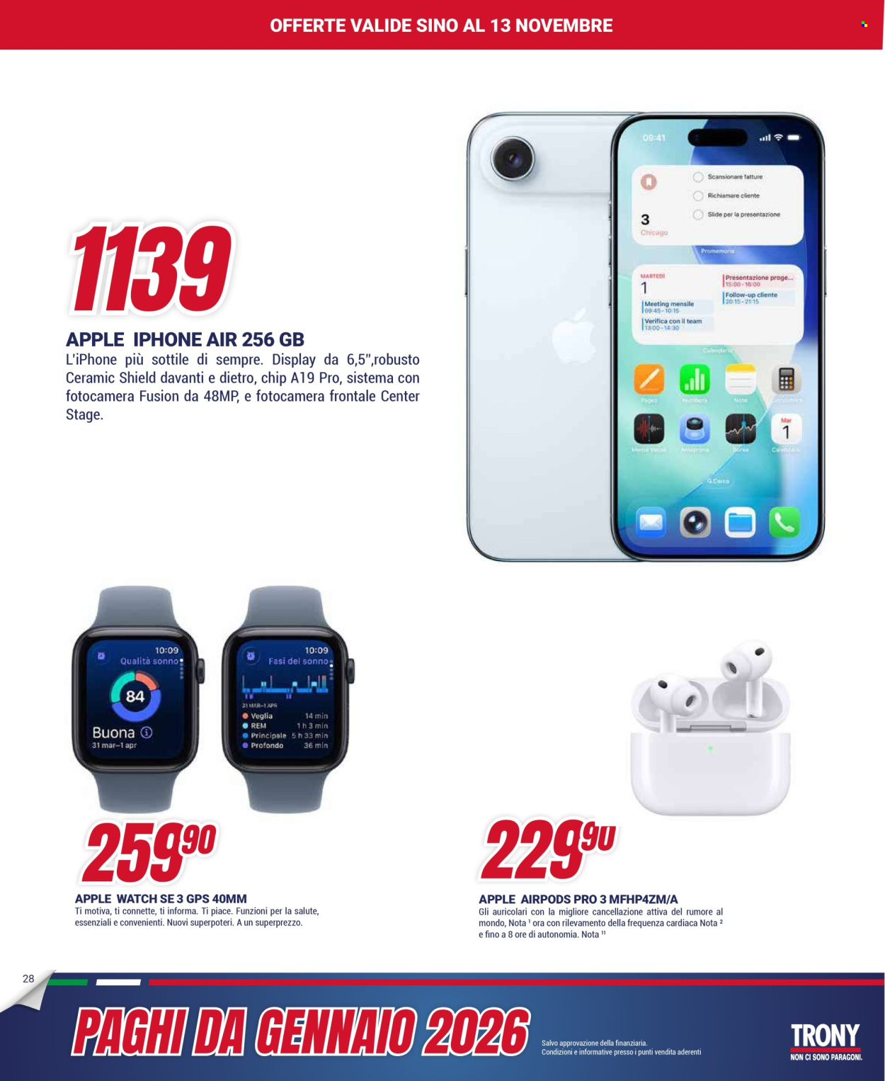 Volantino Trony - 30/10/2025 - 24/11/2025. Pagina 28