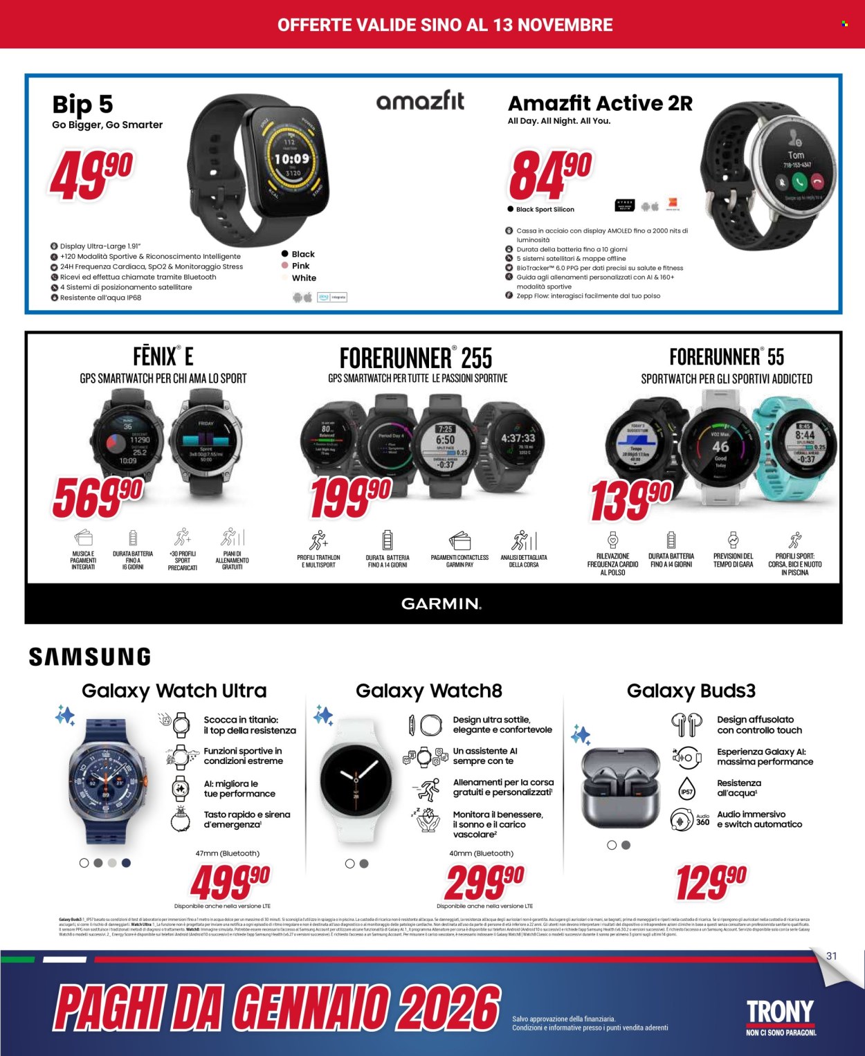 Volantino Trony - 30/10/2025 - 24/11/2025. Pagina 31