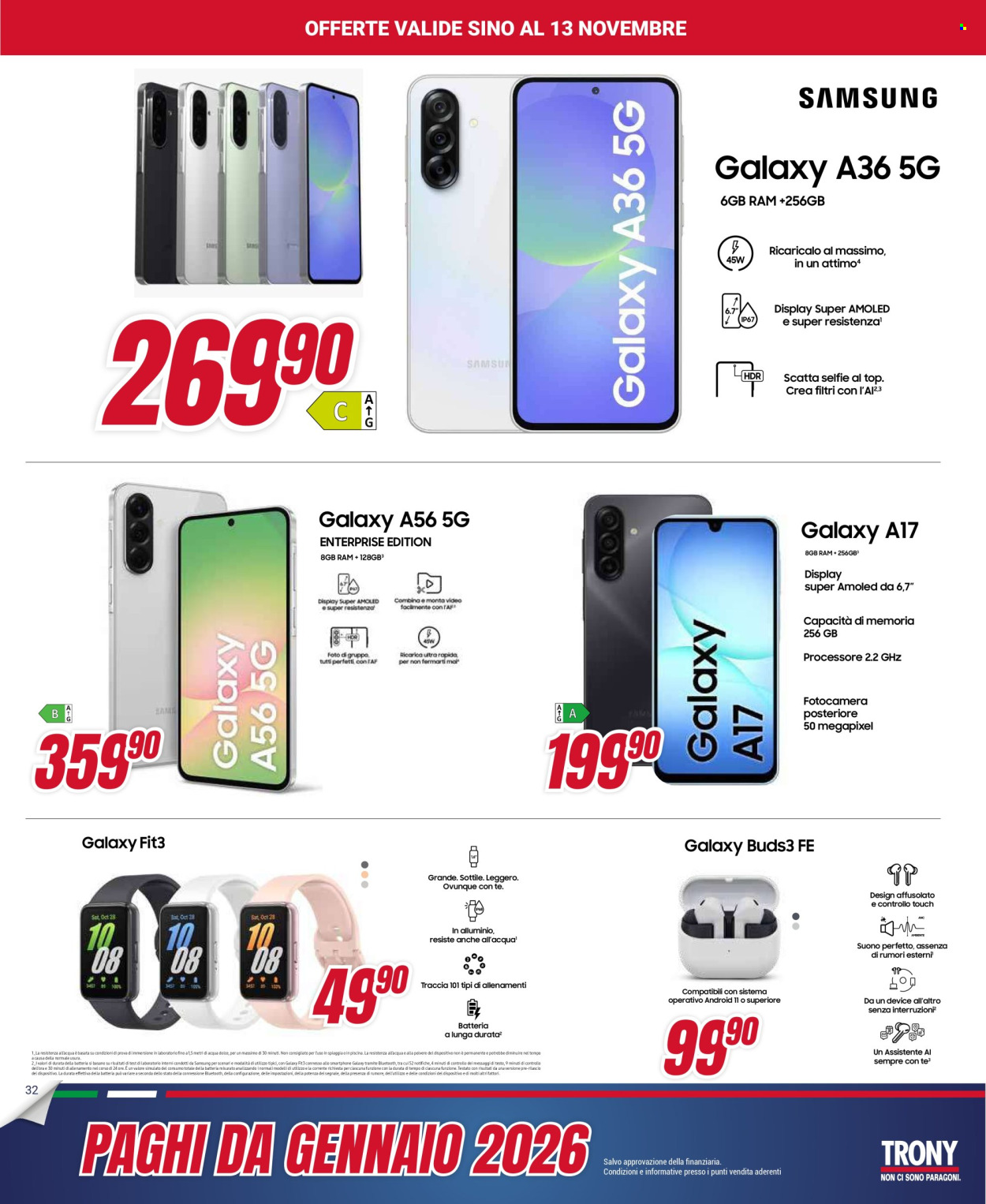 Volantino Trony - 30/10/2025 - 24/11/2025. Pagina 32