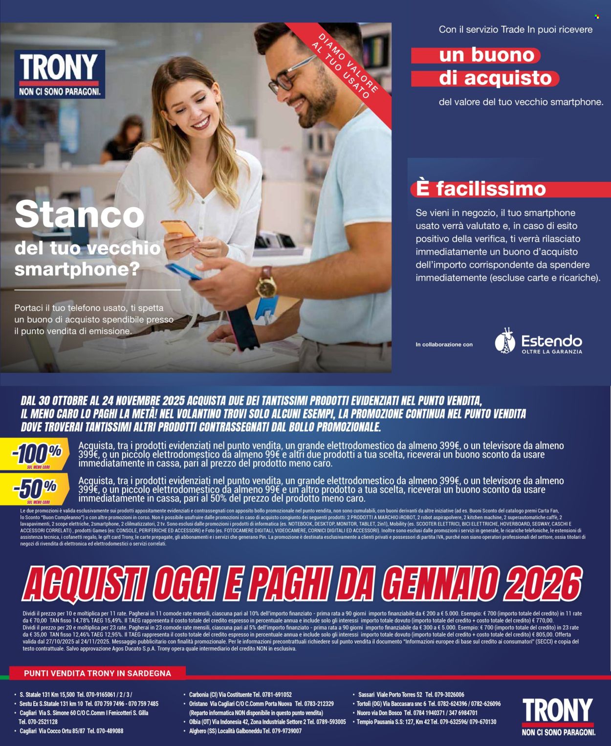 Volantino Trony - 30/10/2025 - 24/11/2025. Pagina 41