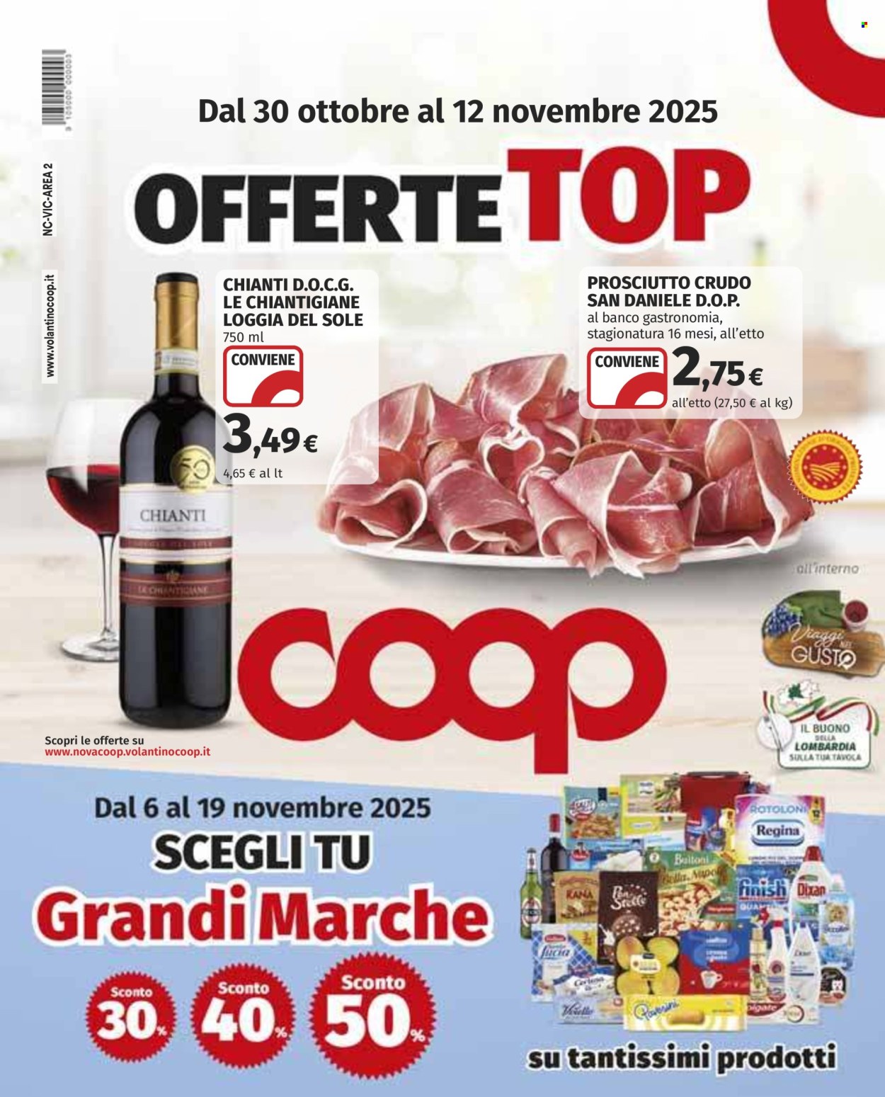 Volantino Coop - 30/10/2025 - 12/11/2025. Pagina 1