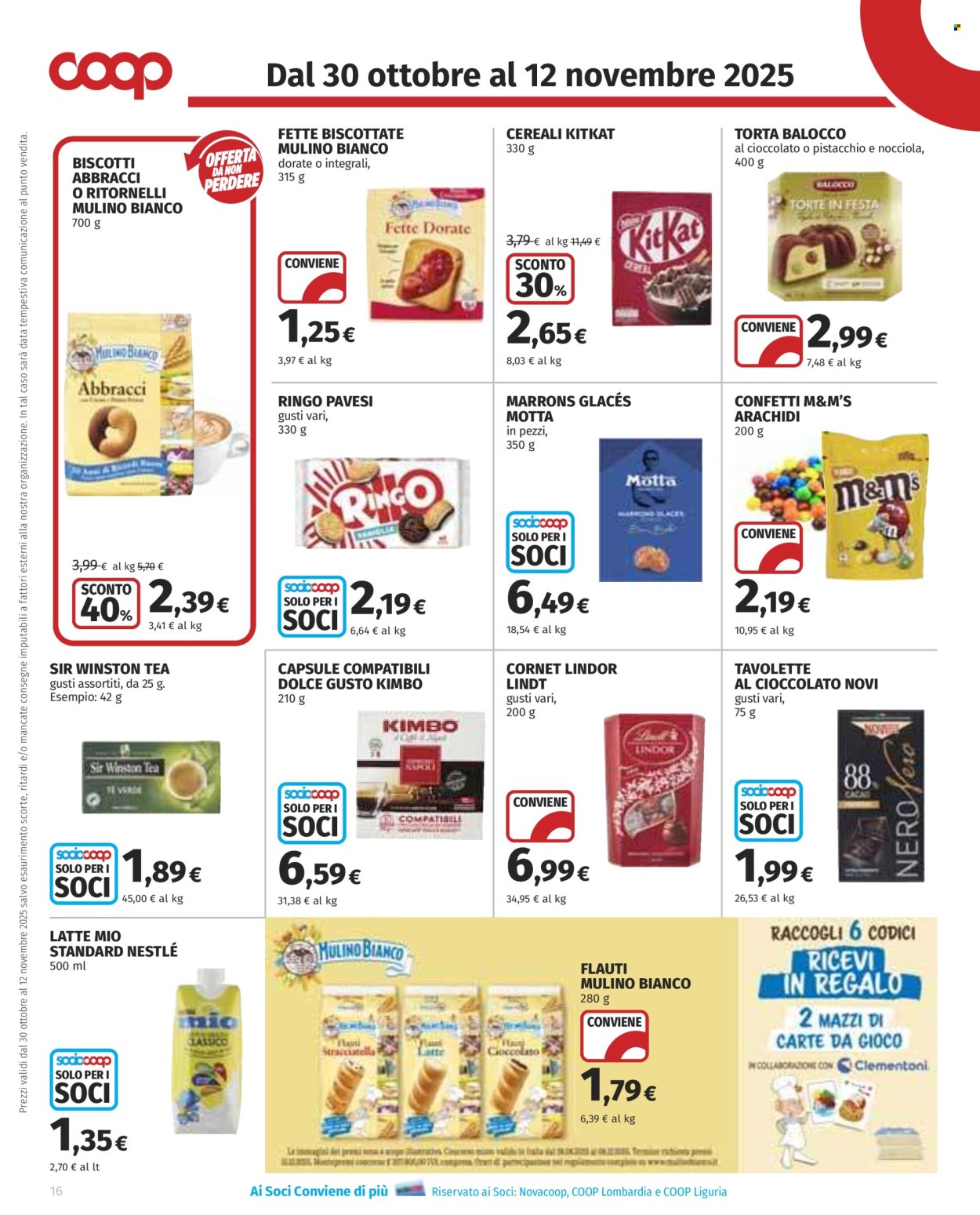 Volantino Coop - 30/10/2025 - 12/11/2025. Pagina 16