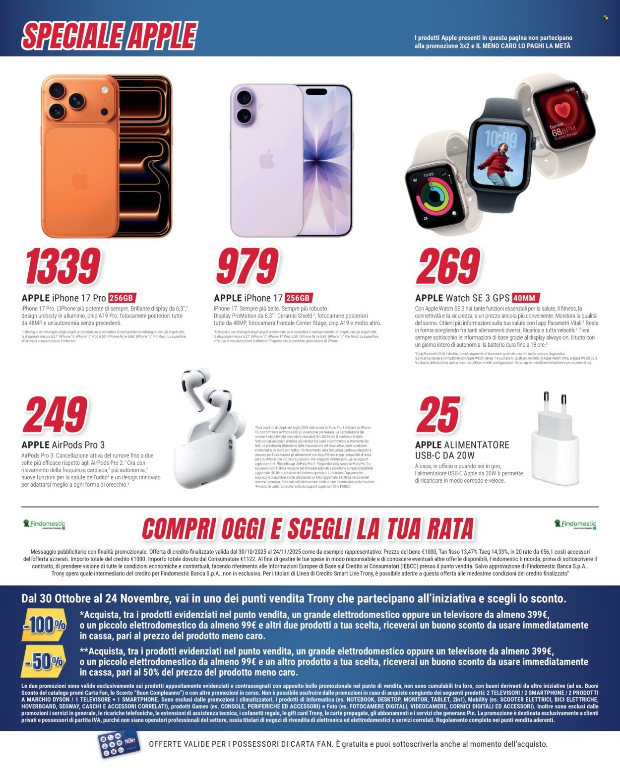 Volantino Trony - 30/10/2025 - 24/11/2025. Pagina 20