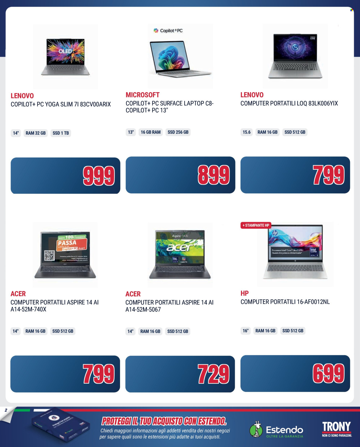 Volantino Trony - 30/10/2025 - 24/11/2025. Pagina 26