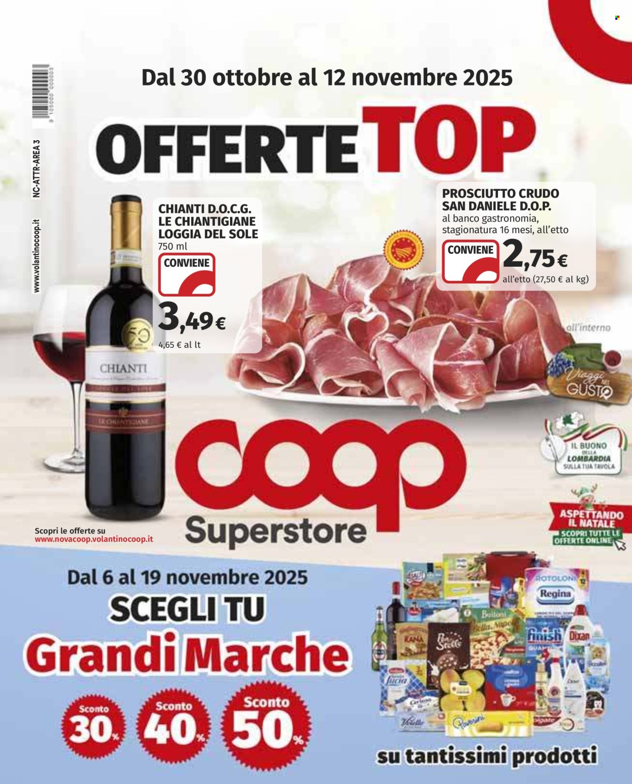 Volantino Coop - 30/10/2025 - 12/11/2025. Pagina 1