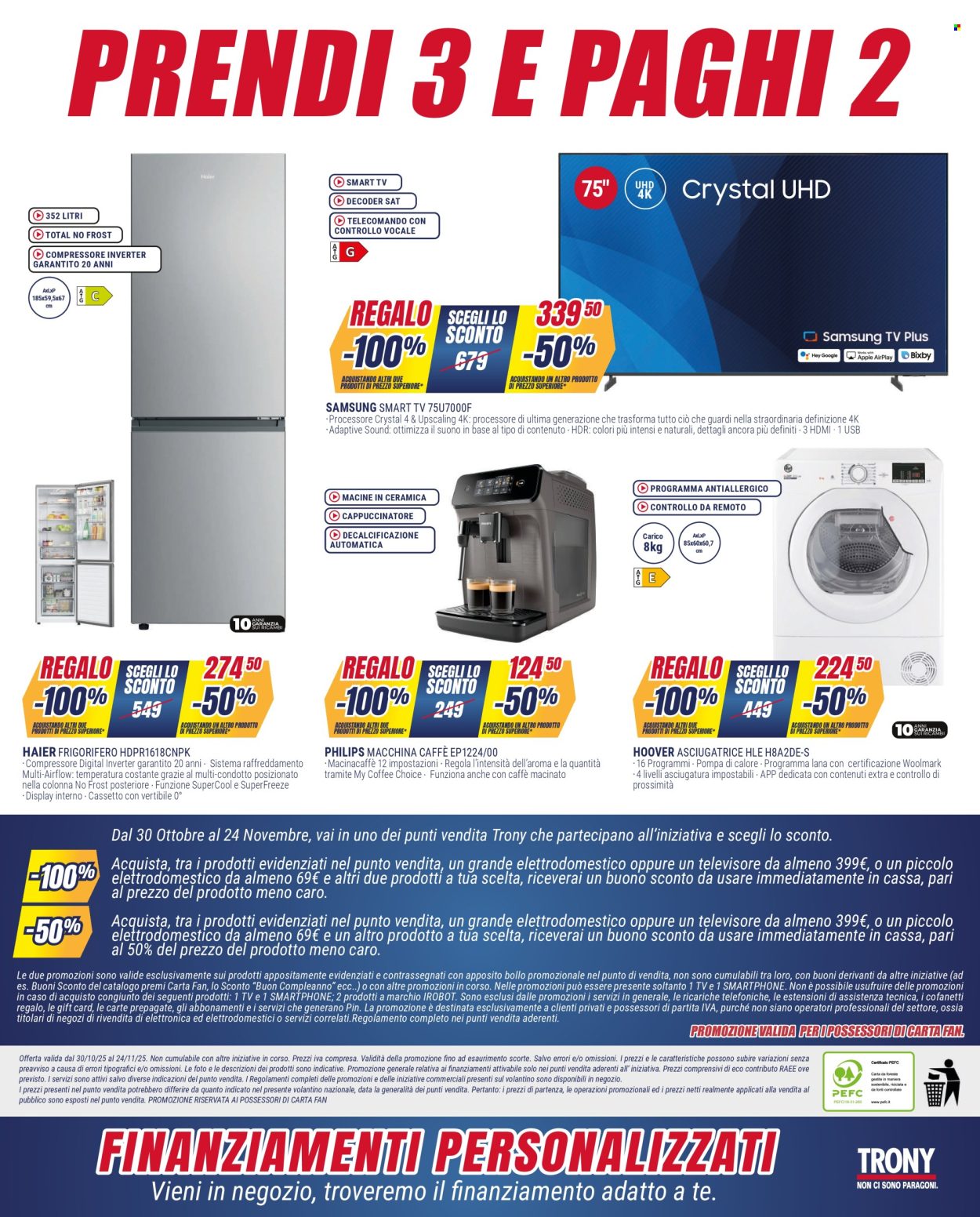 Volantino Trony - 30/10/2025 - 24/11/2025. Pagina 9