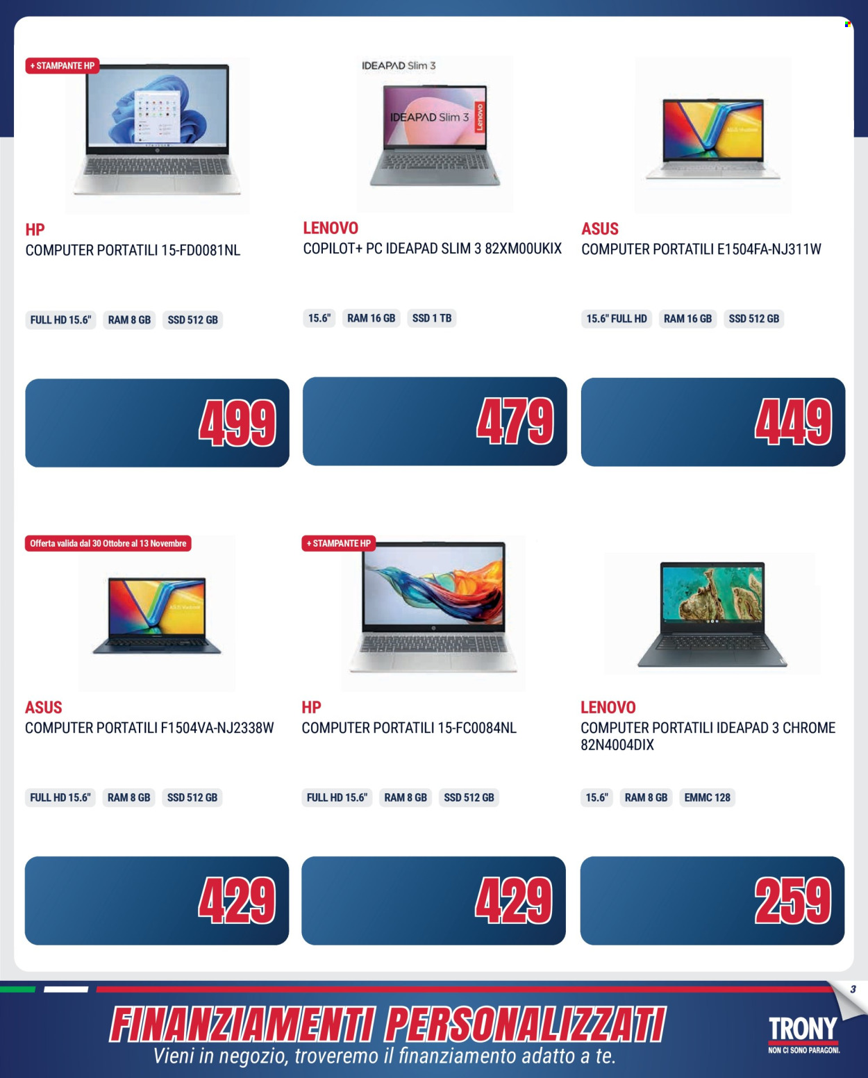 Volantino Trony - 30/10/2025 - 24/11/2025. Pagina 28