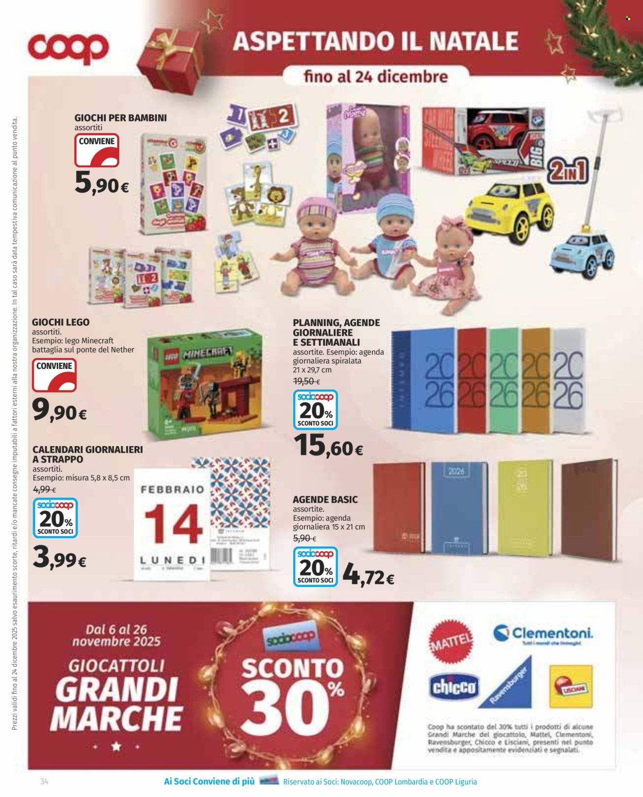 Volantino Coop - 30/10/2025 - 12/11/2025. Pagina 34