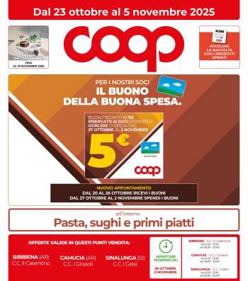 Volantino Coop - 23/10/2025 - 5/11/2025.