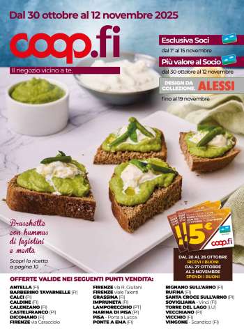 Volantino Coop - 30/10/2025 - 12/11/2025.