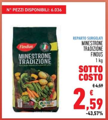 MINESTRONE TRADIZIONE FINDUS