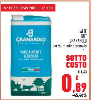 Latte UHT Granarolo