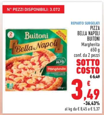 Pizza Bella Napoli Buitoni Margherita