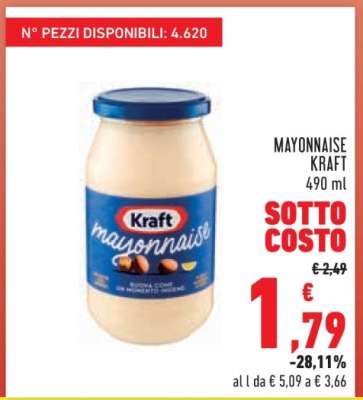 MAYONNAISE KRAFT 490 ml