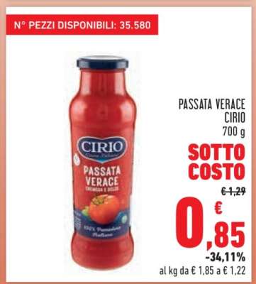 PASSATA VERACE
