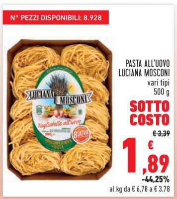 Pasta all'uovo Luciana Mosconi
