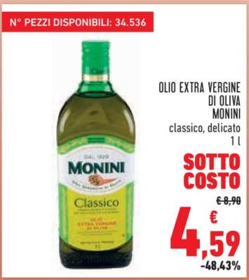 Olio Extra Vergine di Oliva Monini
