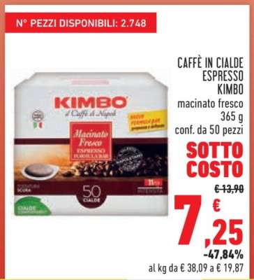 CAFFÈ IN CIALDE ESPRESSO KIMBO