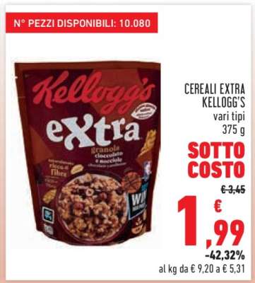 Cereali Extra Kellogg's