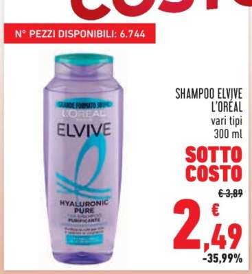 SHAMPOO ELVIVE L'ORÉAL