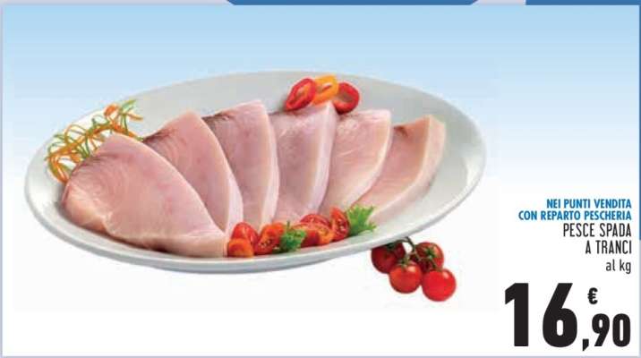 PESCE SPADA A TRANCI